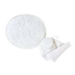 6 Coussinets Lavables Blanc De Nuk