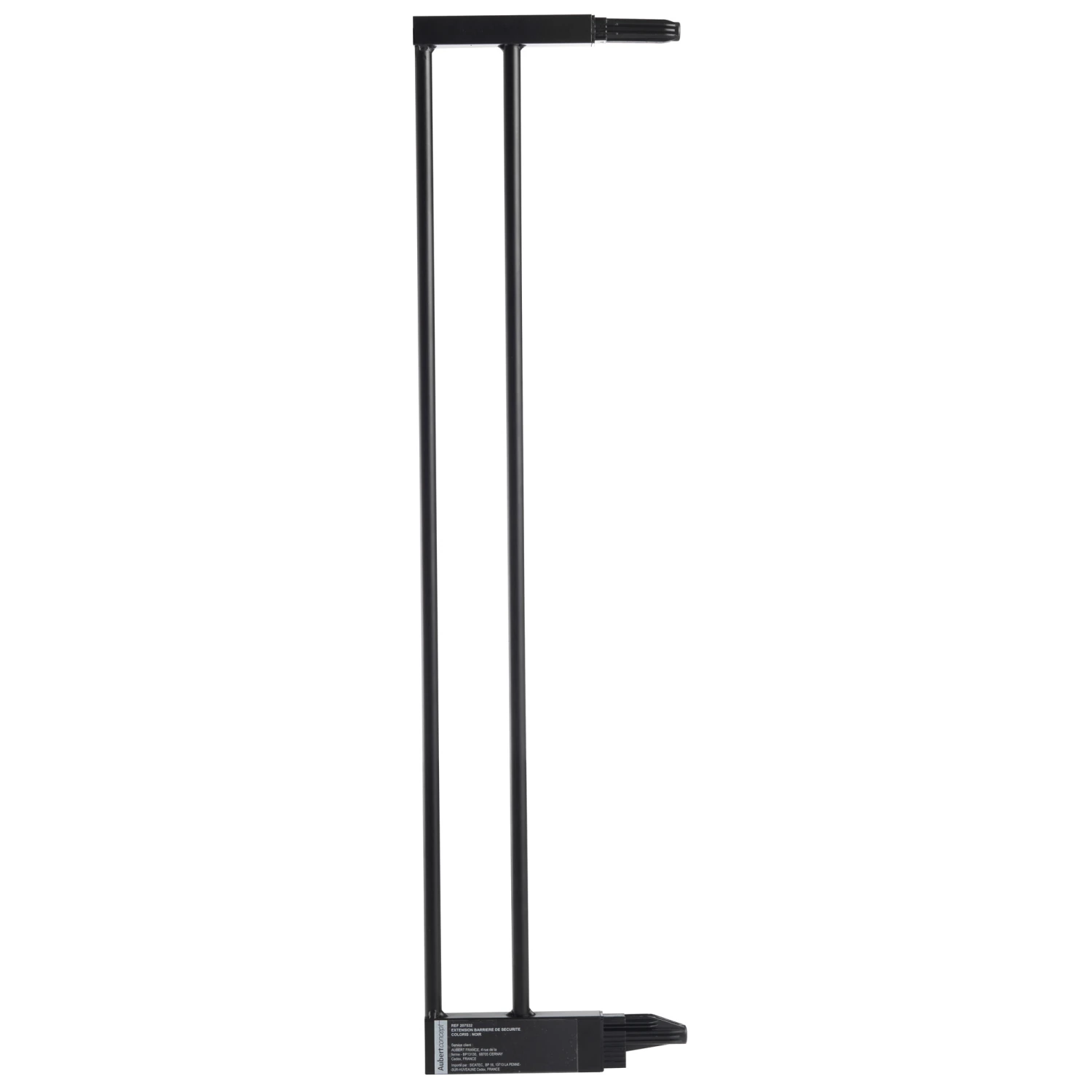 Extension De Barrière 12.4 Cm Noir De Aubert Concept 1 Extension De Barrière 12.4 Cm Noir De Aubert Concept