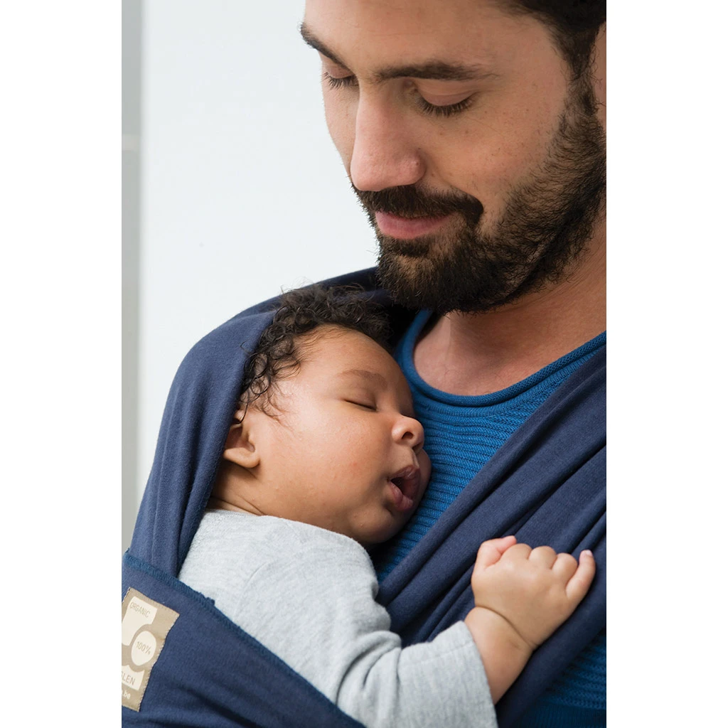 Écharpe De Portage Tricot-Slen Organic Extensible Bio Jean 540 Cm De Babylonia 2 Écharpe De Portage Tricot-Slen Organic Extensible Bio Jean 540 Cm De Babylonia – Image 2