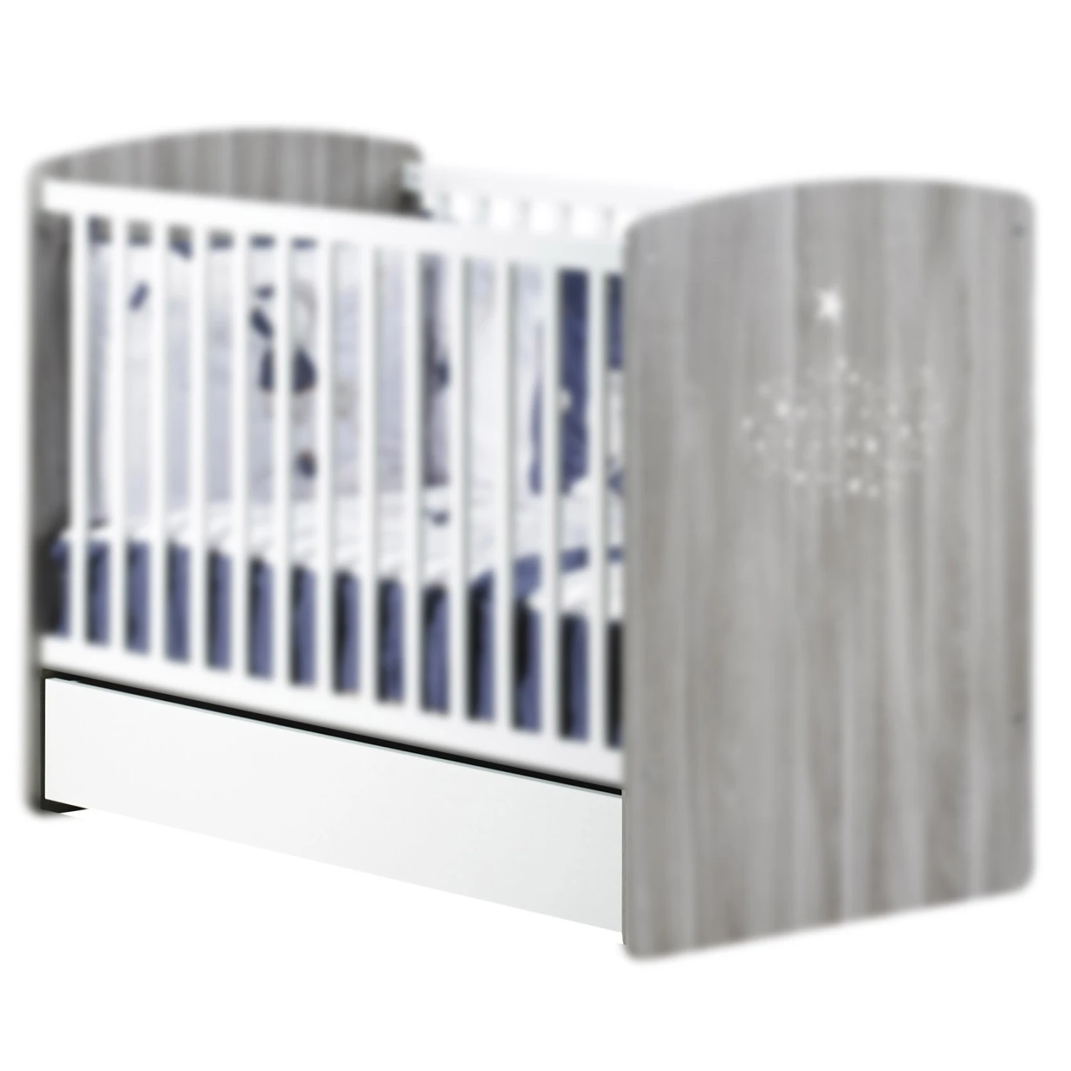 Hugo Tiroir De Lit Bébé Blanc De Sauthon Baby's Sweet Home 1 Hugo Tiroir De Lit Bébé Blanc De Sauthon Baby's Sweet Home