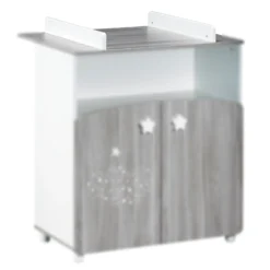 Hugo Plan à Langer Blanc De Sauthon Baby's Sweet Home