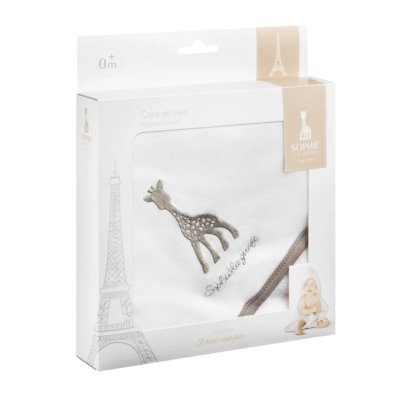 Boîte Coffret Cadeau Cape De Bain Sophie La Girafe Blanc De Sophie La Girafe® 1 Boîte Coffret Cadeau Cape De Bain Sophie La Girafe Blanc De Sophie La Girafe®
