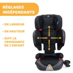 Siège Auto Oasys Evo 2-3 Fix Plus Jet Black De Chicco 13 Siège Auto Oasys Evo 2-3 Fix Plus Jet Black De Chicco -CYBEX || Beaba || Stokke Soldes Boutique 01090361 5