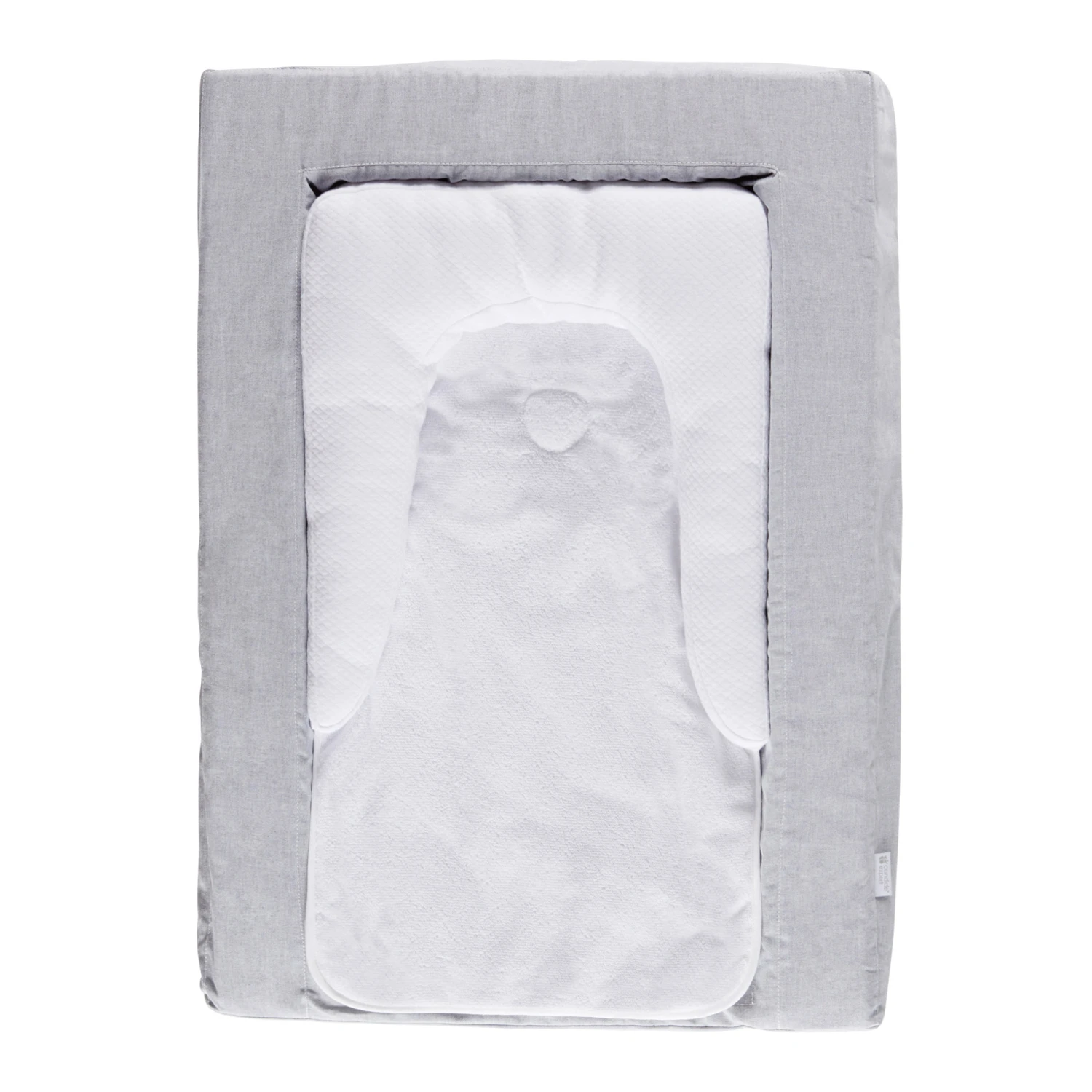 Matelas à Langer Douillet 2en1 Gris Chiné De Candide 1 Matelas à Langer Douillet 2en1 Gris Chiné De Candide