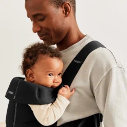 Porte-bébé Mini Noir Coton De BabyBjörn -CYBEX || Beaba || Stokke Soldes Boutique 01102885 5