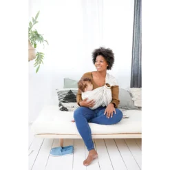 Écharpe De Portage Anneaux BB-Sling épaule Rembourrée Black Beans De Babylonia -CYBEX || Beaba || Stokke Soldes Boutique 01105005 3