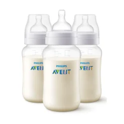 Lot De 3 Biberons Anti-colic Transparent 330 Ml De Philips AVENT