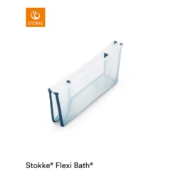 Baignoire Flexi Bath™ Bouchon Thermique Transparent/bleu De Stokke® -CYBEX || Beaba || Stokke Soldes Boutique 01112471 3