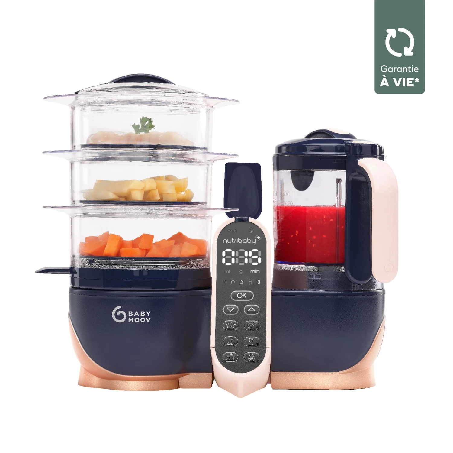 Nutribaby(+) XL Robot Multifonctions Bébé Grande Capacité De Babymoov 1 Nutribaby(+) XL Robot Multifonctions Bébé Grande Capacité De Babymoov