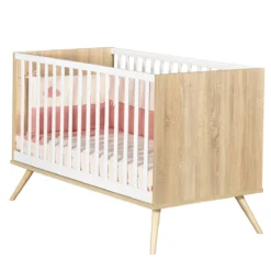 Seventies Little Big Bed 70x140 Chêne Doré De Sauthon Baby's Sweet Home -CYBEX || Beaba || Stokke Soldes Boutique 01124316 3