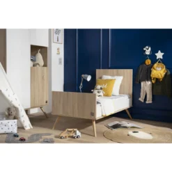 Seventies Little Big Bed 70x140 Chêne Doré De Sauthon Baby's Sweet Home -CYBEX || Beaba || Stokke Soldes Boutique 01124316 9