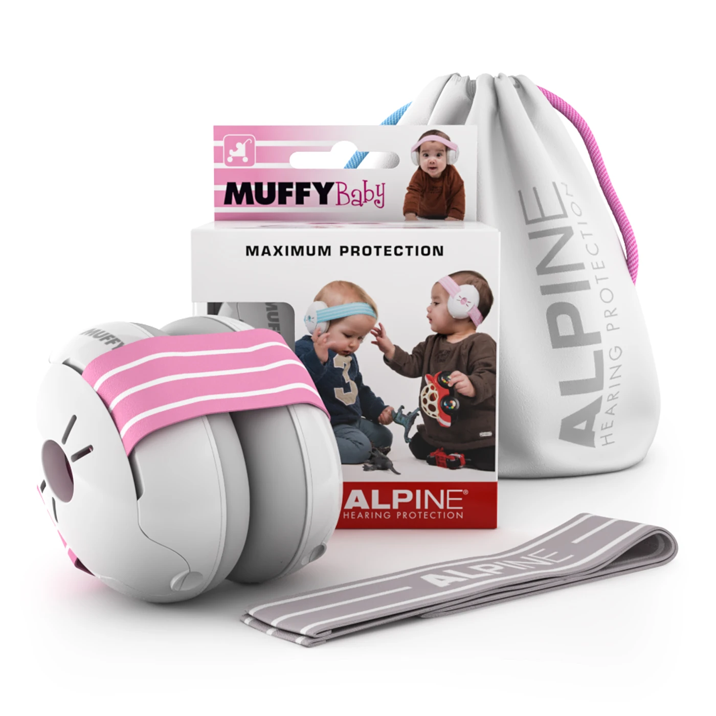 Casque Anti-bruit Muffy Baby Pink De Alpine 2 Casque Anti-bruit Muffy Baby Pink De Alpine – Image 2