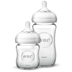 Kit Biberon Natural Verre Transparent De Philips AVENT