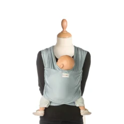 Echarpe De Portage Tricot-slen Bamboo Blue Fog De Babylonia