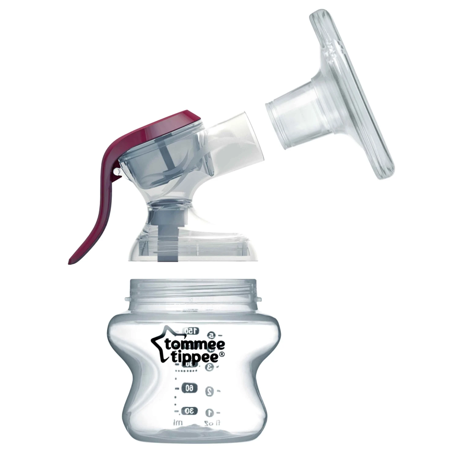 Tire-lait Manuel Transparent De Tommee Tippee 5 Tire-lait Manuel Transparent De Tommee Tippee – Image 5
