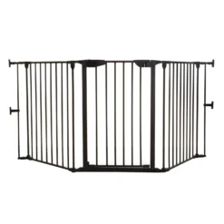 Barrière De Sécurité 3 Panneaux Newport AD Noir De Dreambaby