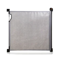 Barrière De Sécurité Rétractable 0-140 Cm Gris De Dreambaby