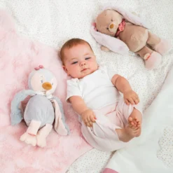 Sasha & Pauline Peluche Pauline Lapin De Nattou 7 Sasha & Pauline Peluche Pauline Lapin De Nattou -CYBEX || Beaba || Stokke Soldes Boutique 01141797 4