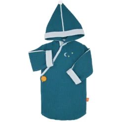 Kimono Nid D'abeille Pétrole 12 Mois + De L'Oiseau Bateau