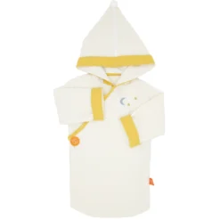 Kimono Nid D'abeille Ecru 12 Mois + De L'Oiseau Bateau