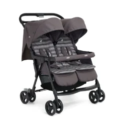 Poussette Aire Twin Dark Pewter De Joie