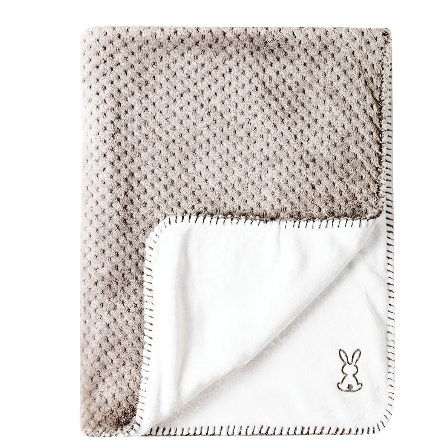 Lapidou Couverture Pineapple Gris/Blanc De Nattou 1 Lapidou Couverture Pineapple Gris/Blanc De Nattou