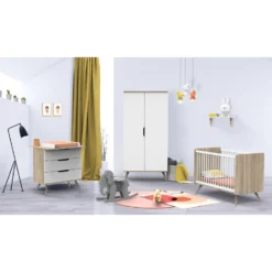 Sixties Dispositif à Langer Blanc De Sauthon Baby's Sweet Home -CYBEX || Beaba || Stokke Soldes Boutique 01148044 3