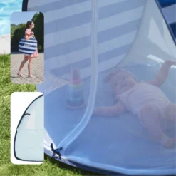 Tente Anti-UV Haute Protection 50+ Marinière Bleu De Babymoov 12 Tente Anti-UV Haute Protection 50+ Marinière Bleu De Babymoov -CYBEX || Beaba || Stokke Soldes Boutique 01148352 5