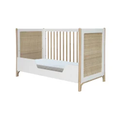 Océania Lit 60x120 Tressage Rotin Neige De Théo -CYBEX || Beaba || Stokke Soldes Boutique 01148522 4