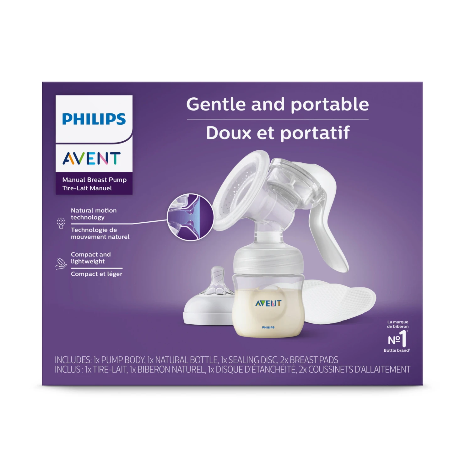 Tire-lait Manuel Natural Motion Transparent De Philips AVENT 3 Tire-lait Manuel Natural Motion Transparent De Philips AVENT – Image 3