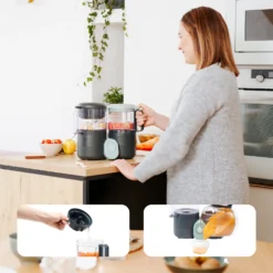 Nutribaby One Gris De Babymoov -CYBEX || Beaba || Stokke Soldes Boutique 01149045 6