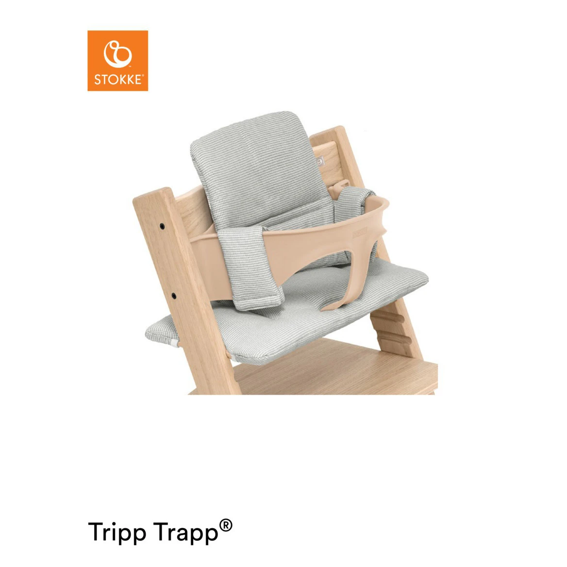 Coussin De Chaise Tripp Trapp® Classic Gris Nordique De Stokke® 1 Coussin De Chaise Tripp Trapp® Classic Gris Nordique De Stokke®