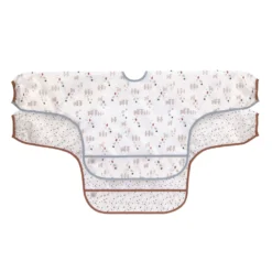 LÄSSIG Lot De 2 Bavoirs Manches Longues Avec Poche Tiny Farmer Mouton De Lässig