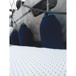 Matelas Bébé De Voyage Ocean Friendly Blanc/Bleu 60 X 120 Cm De Candide -CYBEX || Beaba || Stokke Soldes Boutique 01150395 5