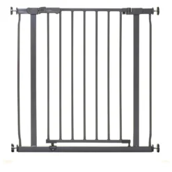 Barrière De Porte Ava 75/81 Cm Gris De Dreambaby