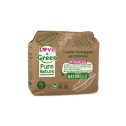 Couches écologiques Pure Nature Eco Label T4 De Love & Green