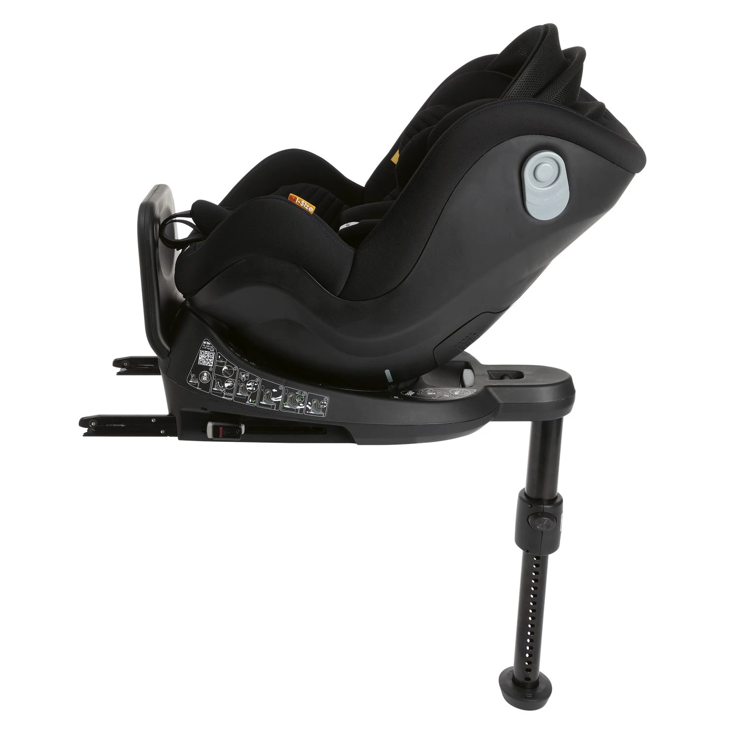 Siège Auto Seat2Fit I-Size Air (45-105 Cm) Black Air De Chicco 5 Siège Auto Seat2Fit I-Size Air (45-105 Cm) Black Air De Chicco – Image 5