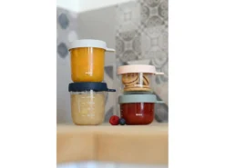 Beaba Coffret 4 Portions Verre 150/250 Ml De Béaba -CYBEX || Beaba || Stokke Soldes Boutique 01155595 6