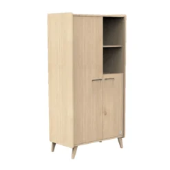 Arty Armoire 2 Portes Chêne Suave De Sauthon Baby's Sweet Home -CYBEX || Beaba || Stokke Soldes Boutique 01156299 3