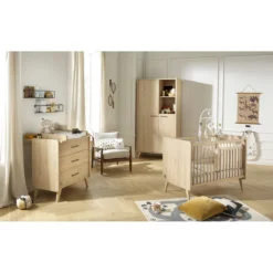 Arty Armoire 2 Portes Chêne Suave De Sauthon Baby's Sweet Home -CYBEX || Beaba || Stokke Soldes Boutique 01156299 6