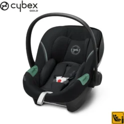 Siège Auto Aton S2 I-Size Deep Black De CYBEX