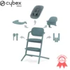 Chaise Haute Lemo 4-en-1 Stone Blue De CYBEX