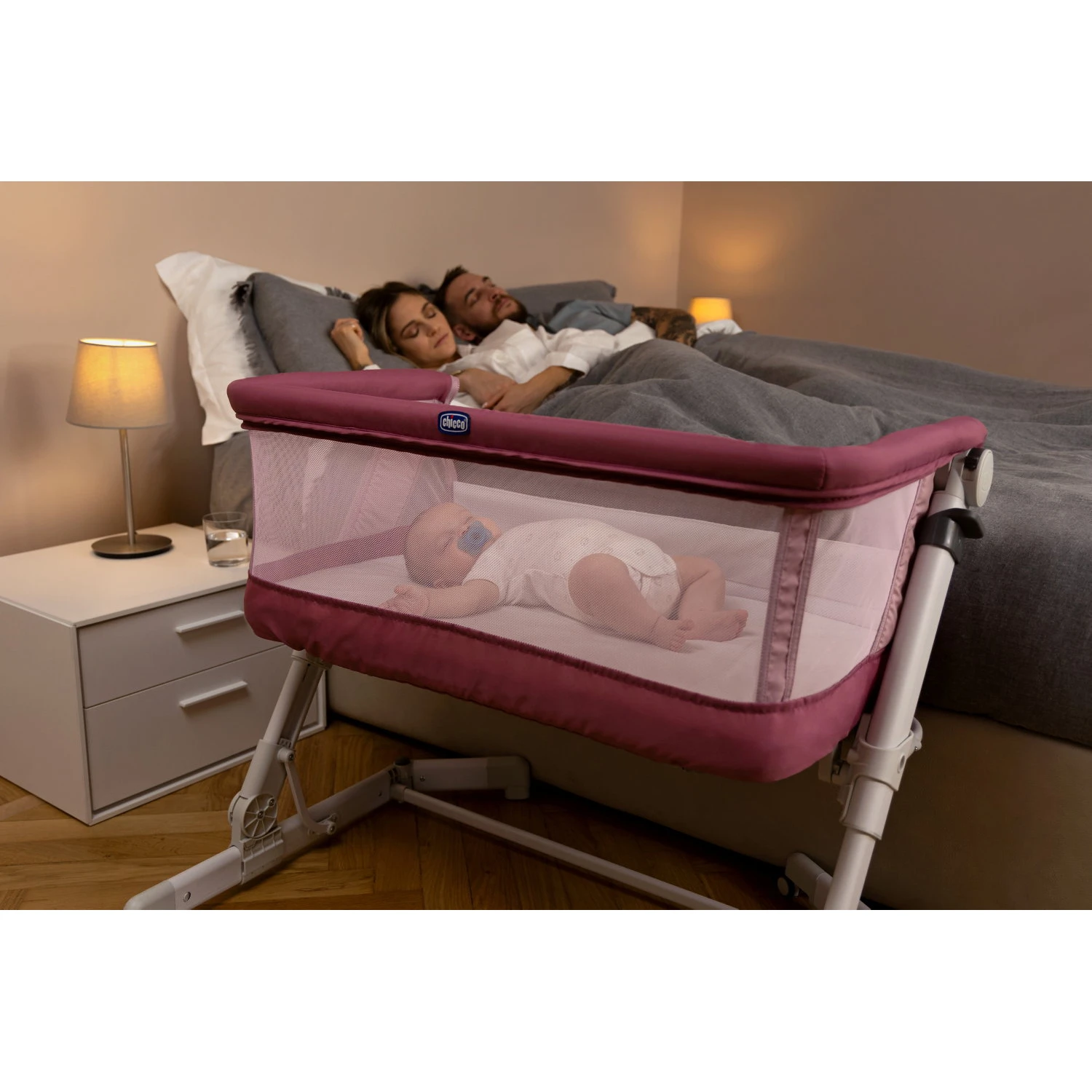 Berceau Cododo Next 2 Me Pop Up Orchid De Chicco 6 Berceau Cododo Next 2 Me Pop Up Orchid De Chicco – Image 6