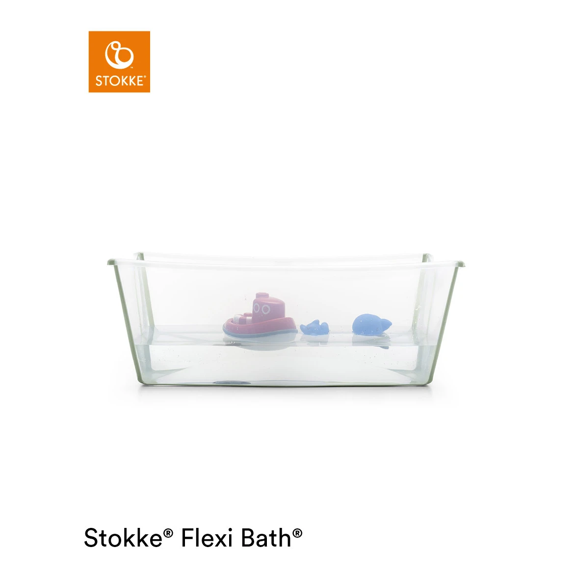 Flexibath XL 2 Transparent Green De Stokke® 3 Flexibath XL 2 Transparent Green De Stokke® – Image 3