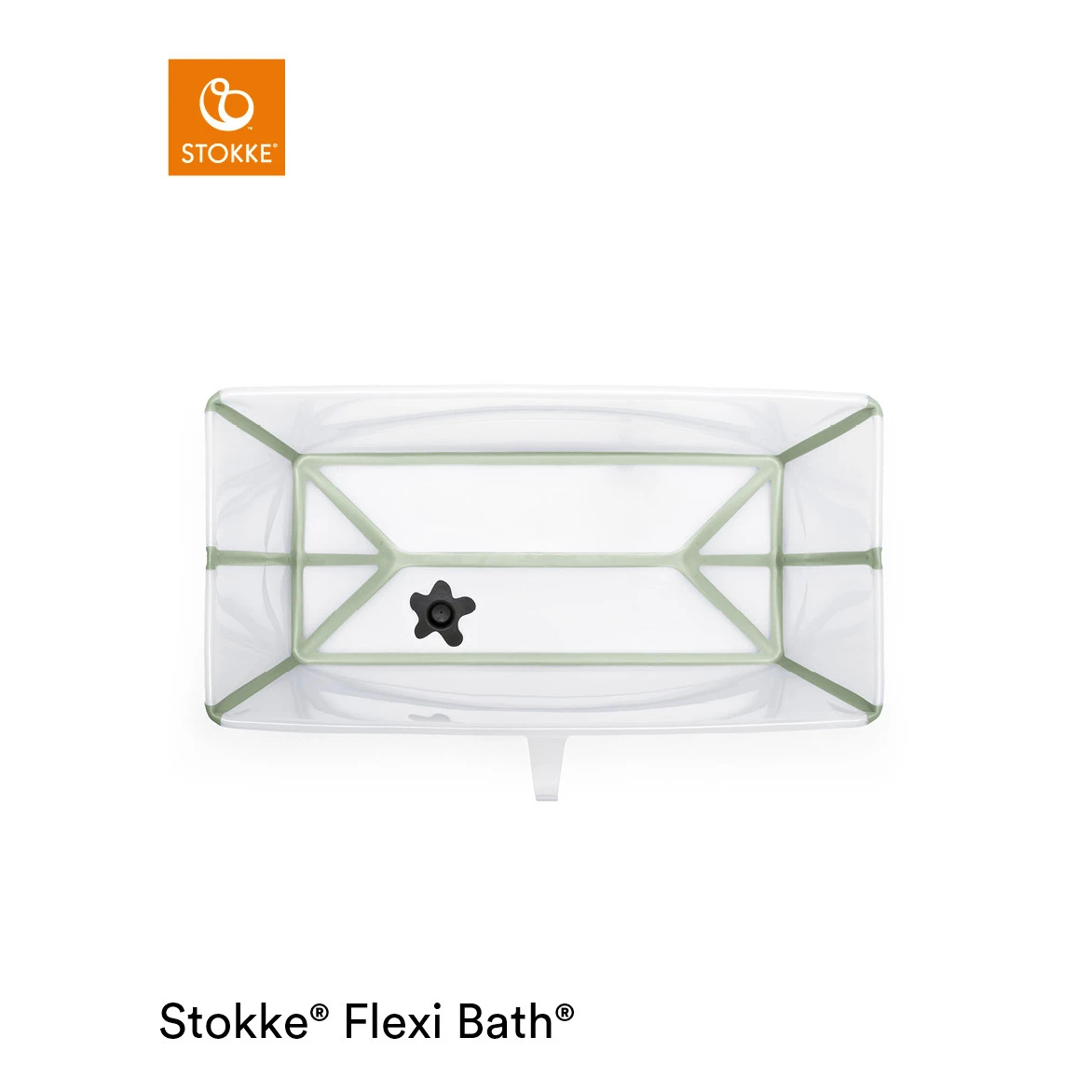 Flexibath XL 2 Transparent Green De Stokke® 4 Flexibath XL 2 Transparent Green De Stokke® – Image 4