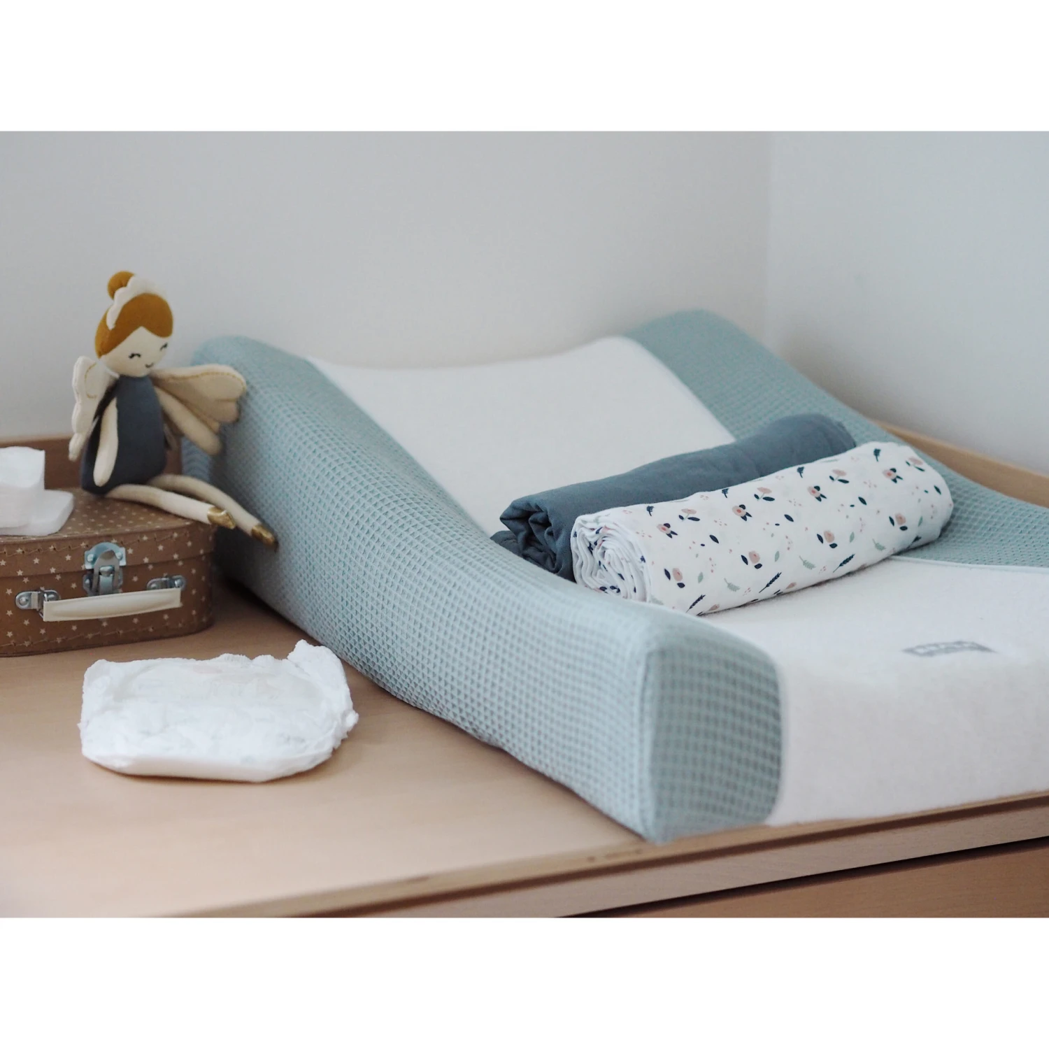 Beaba Housse Sofalange Vert D'eau De Béaba 2 Beaba Housse Sofalange Vert D'eau De Béaba – Image 2