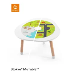 Table De Jeu MuTable™ White De Stokke® -CYBEX || Beaba || Stokke Soldes Boutique 01162579 3