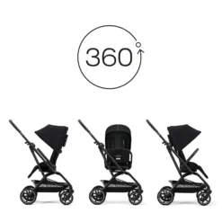 Poussette Eezy S Twist+ 2 Black Moon/Black De CYBEX 12 Poussette Eezy S Twist+ 2 Black Moon/Black De CYBEX -CYBEX || Beaba || Stokke Soldes Boutique 01163004 3