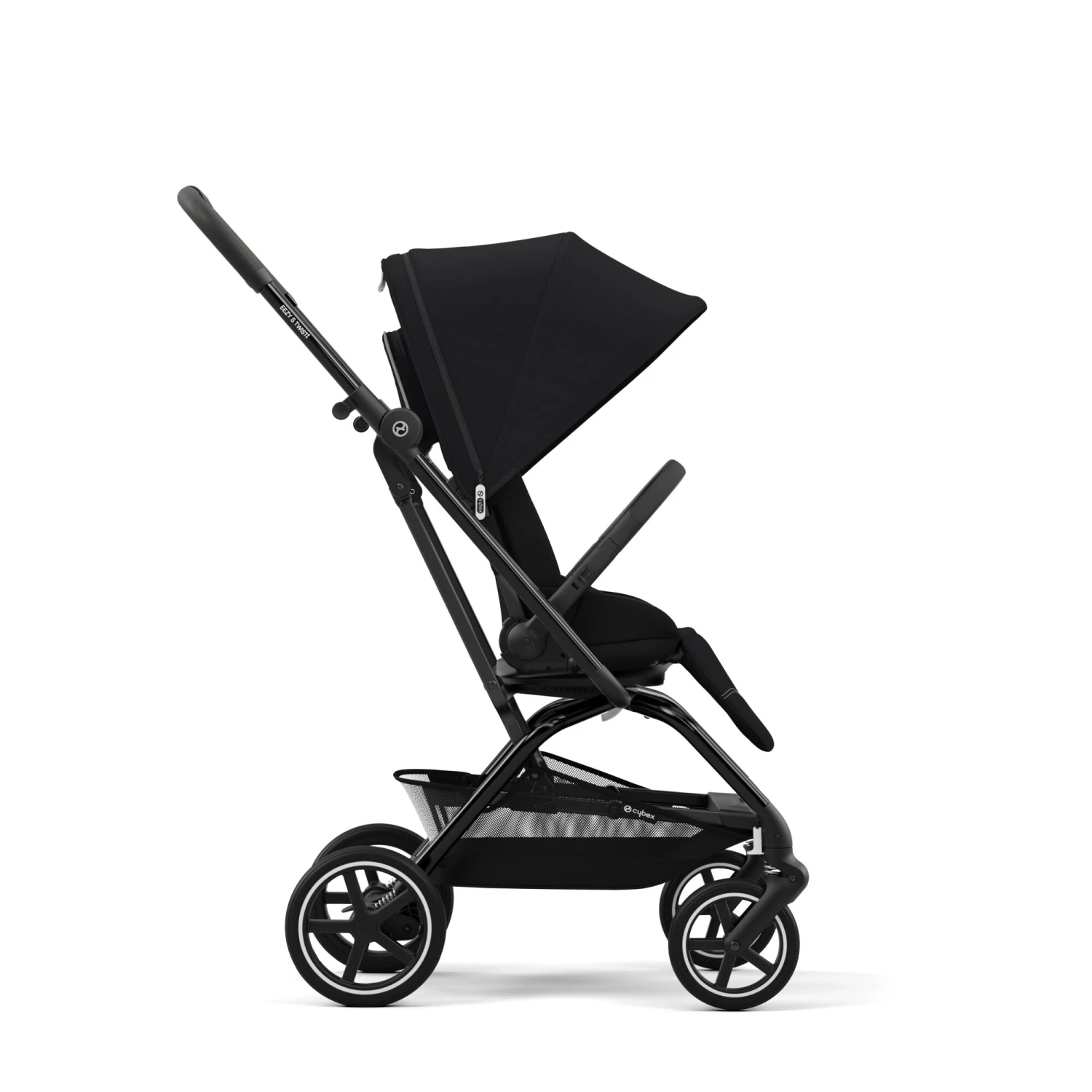Poussette Eezy S Twist+ 2 Black Moon/Black De CYBEX 5 Poussette Eezy S Twist+ 2 Black Moon/Black De CYBEX – Image 5