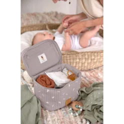 LÄSSIG Vanity Pour Bébé Nomade Taupe De Lässig -CYBEX || Beaba || Stokke Soldes Boutique 01163080 3 scaled